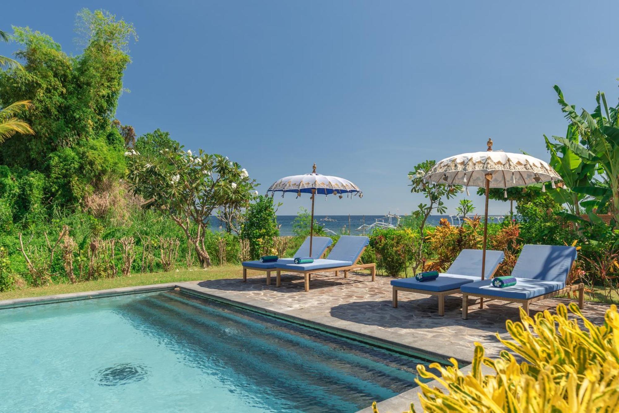 Absolute Beach Front Villa Umeanyar Buitenkant foto